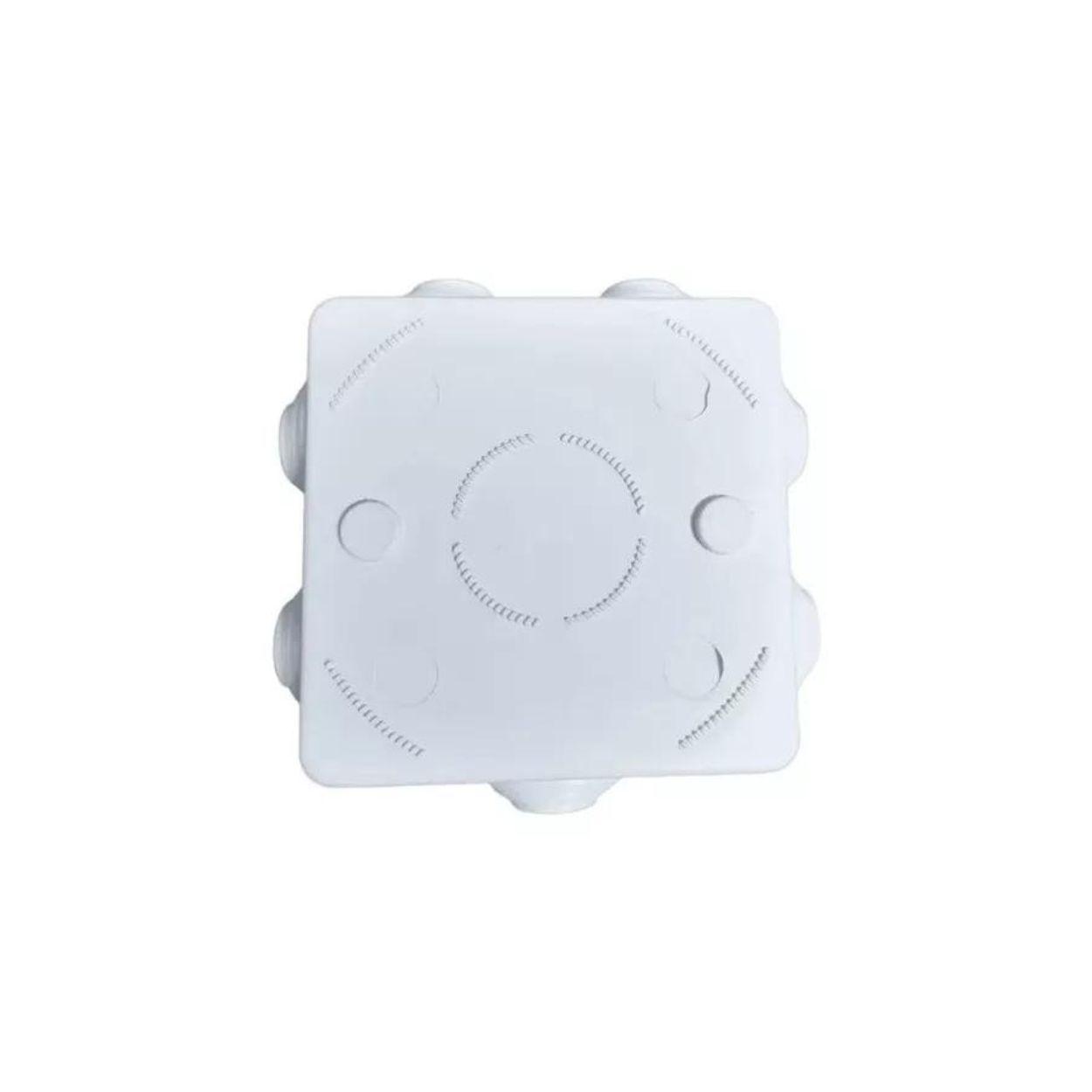 Pack 10 Caja Estanca Ip55 Ik07 Pvc Con Cono 85x85x50 Sec-8