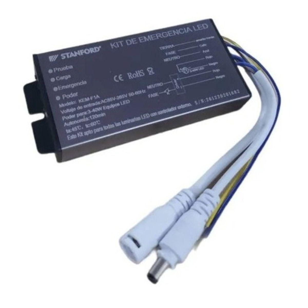 Kit De Emergencia Bateria De Respaldo Para Panel Led-0
