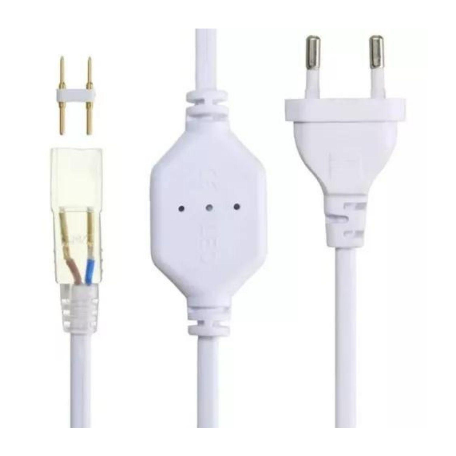 PACK 10 ENCHUFE CONECTOR CINTA LED 2835 220V KONNERGIE DEUS-2