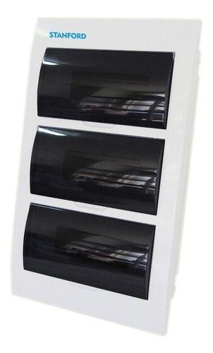 Tablero Embutido 36 Circuitos Certificado Sec Ip40 T8 / 4 (x3)-3