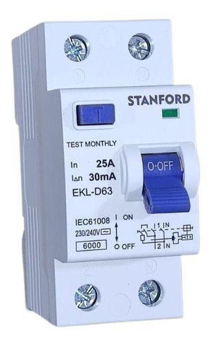 Interruptor Diferencial 2x25a 30ma 230v 240v-0