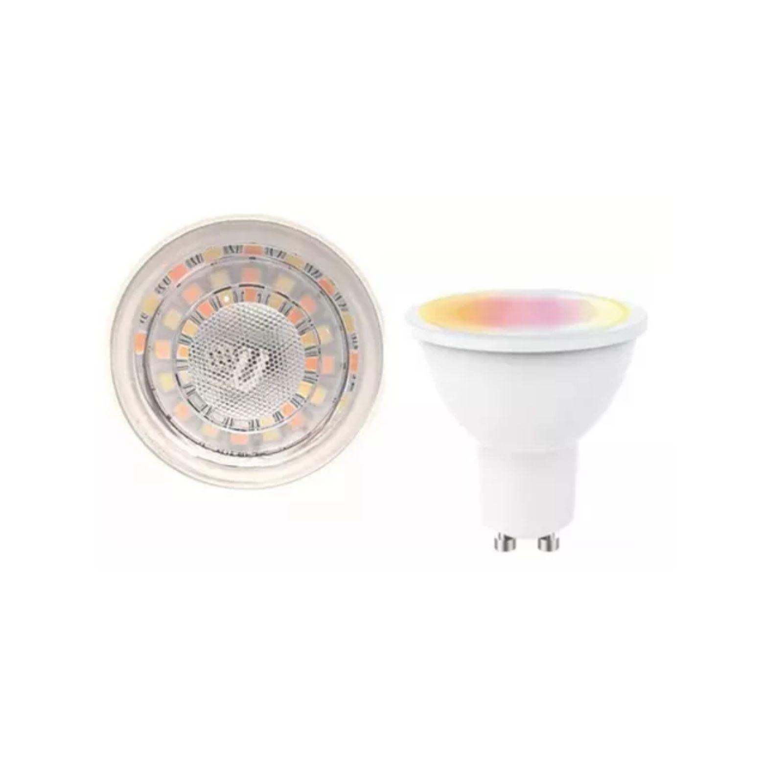 Ampolleta Smart Wifi Inteligente Dicroico Gu10 Google Alexa-5