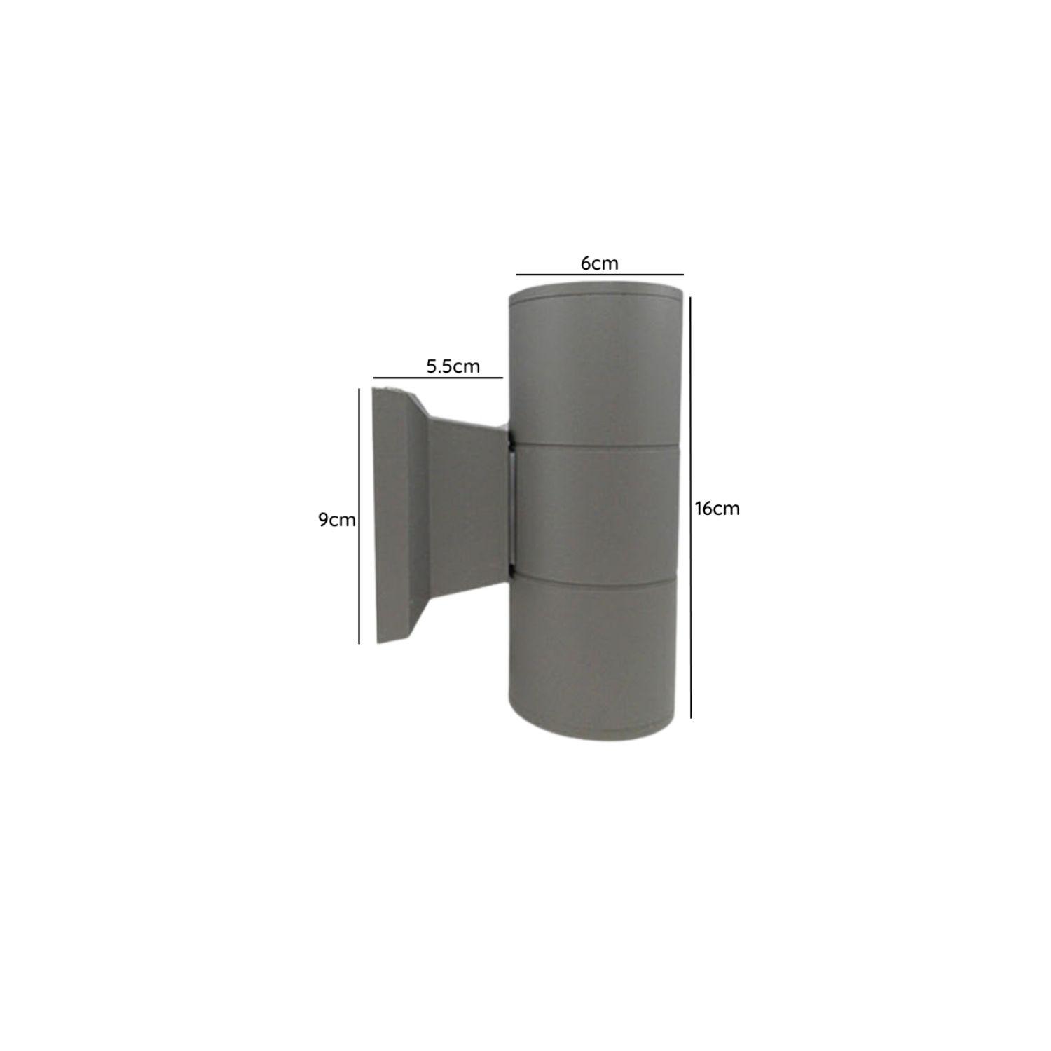 PACK 3 APLIQUE LED KAPELLE IP54 DOBLE GU10 KONNERGIE DEUS-4