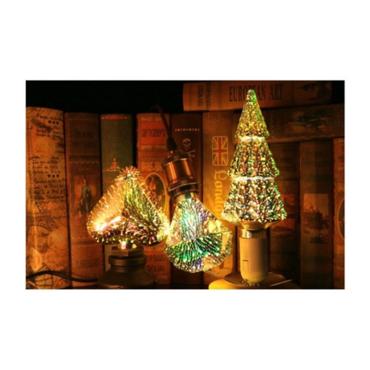 Ampolleta Led 3w 3d Rgb Diseño Corazon Decorativo Colores-4