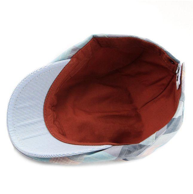 Boina Golf Parches Azul-4