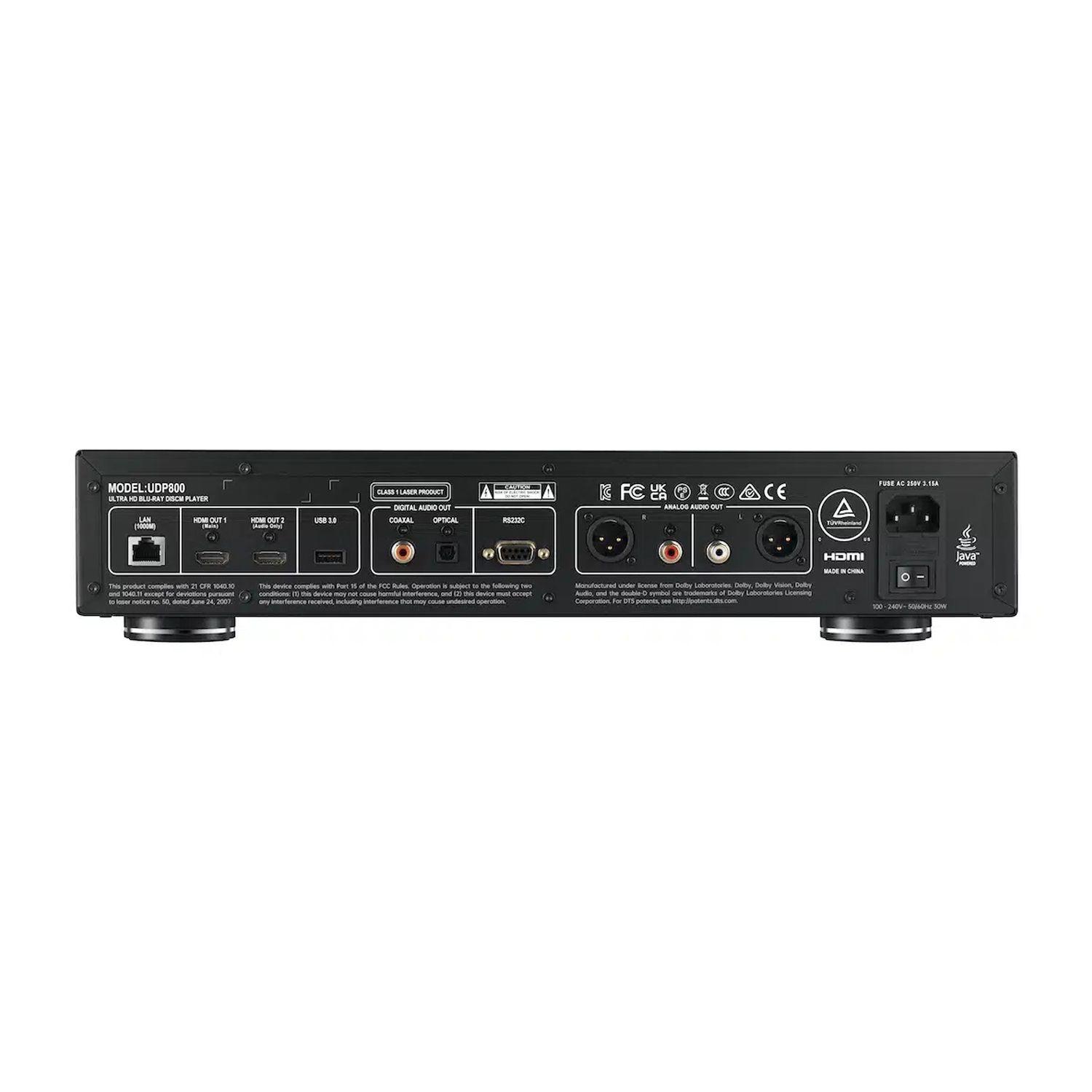 Reproductor Blu-Ray 4K SACD XLR Magnetar UDP-800-1
