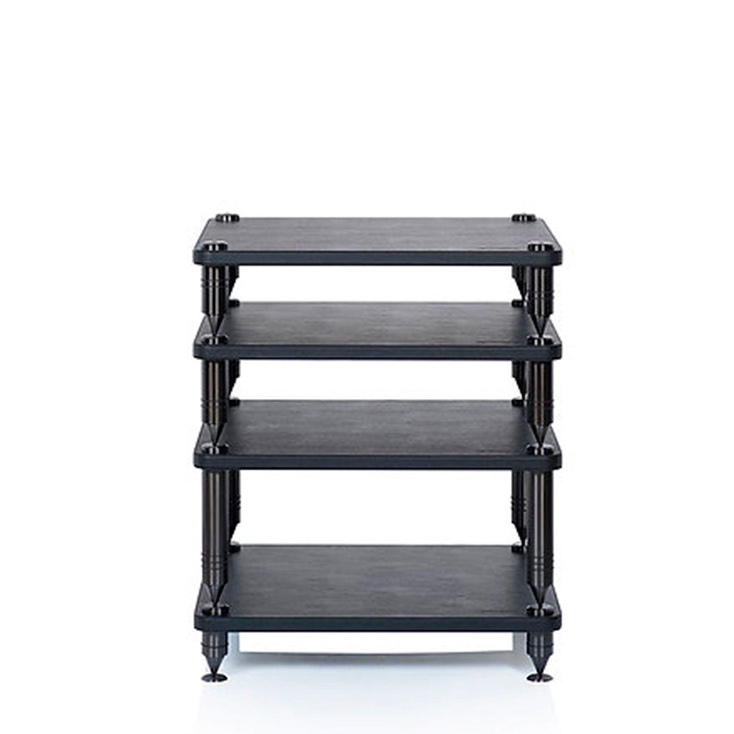 Repisa Para Equipo En Cuero Norstone (Negro) COMO2BK-2