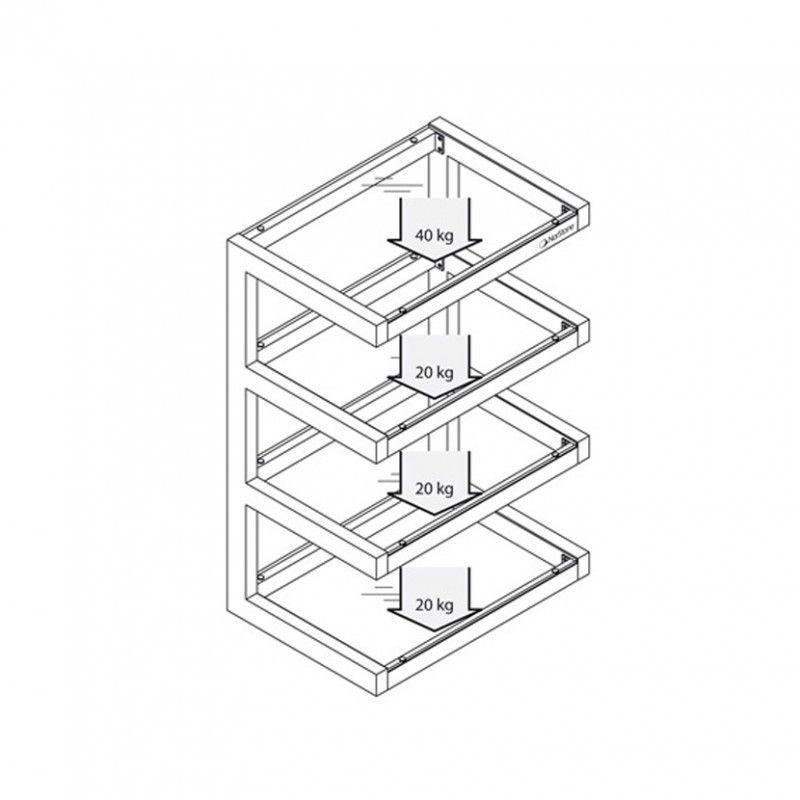 Rack para Equipos Hi-Fi Norstone ESSE HIFI-2