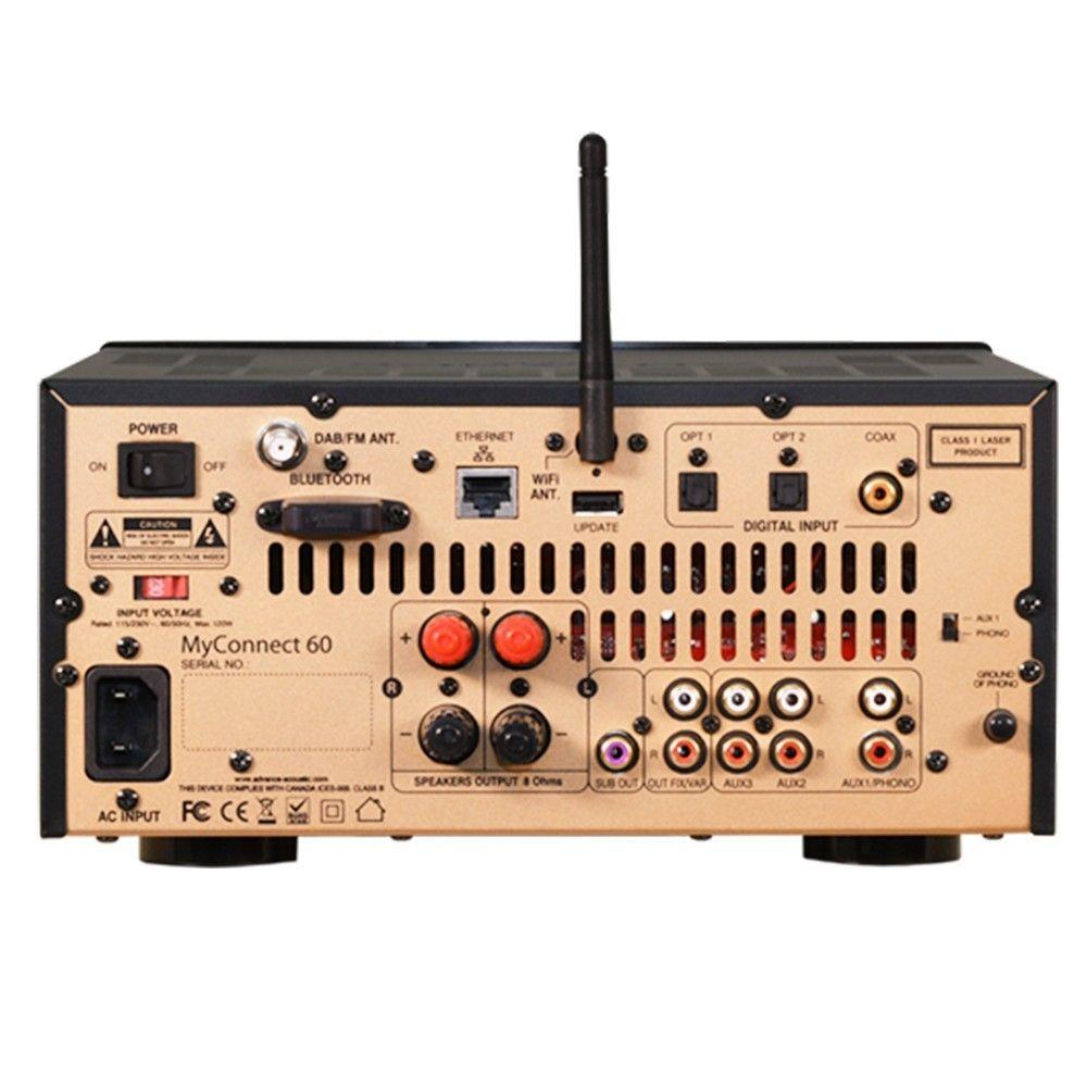 Receiver Stereo con Streamer y CD Advance Myconnect 60-3