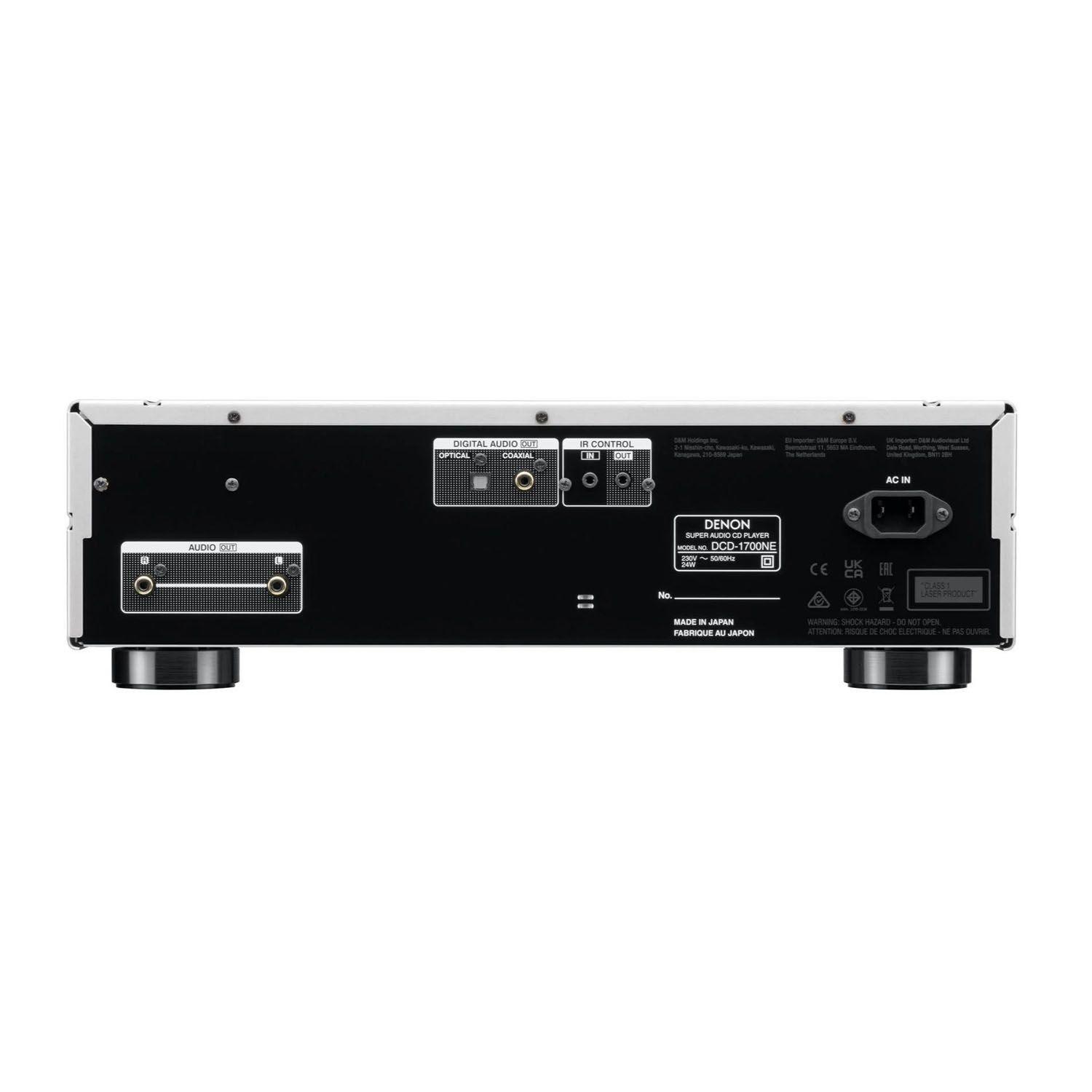 Reproductor de SACD Denon DCD-1700NE-3