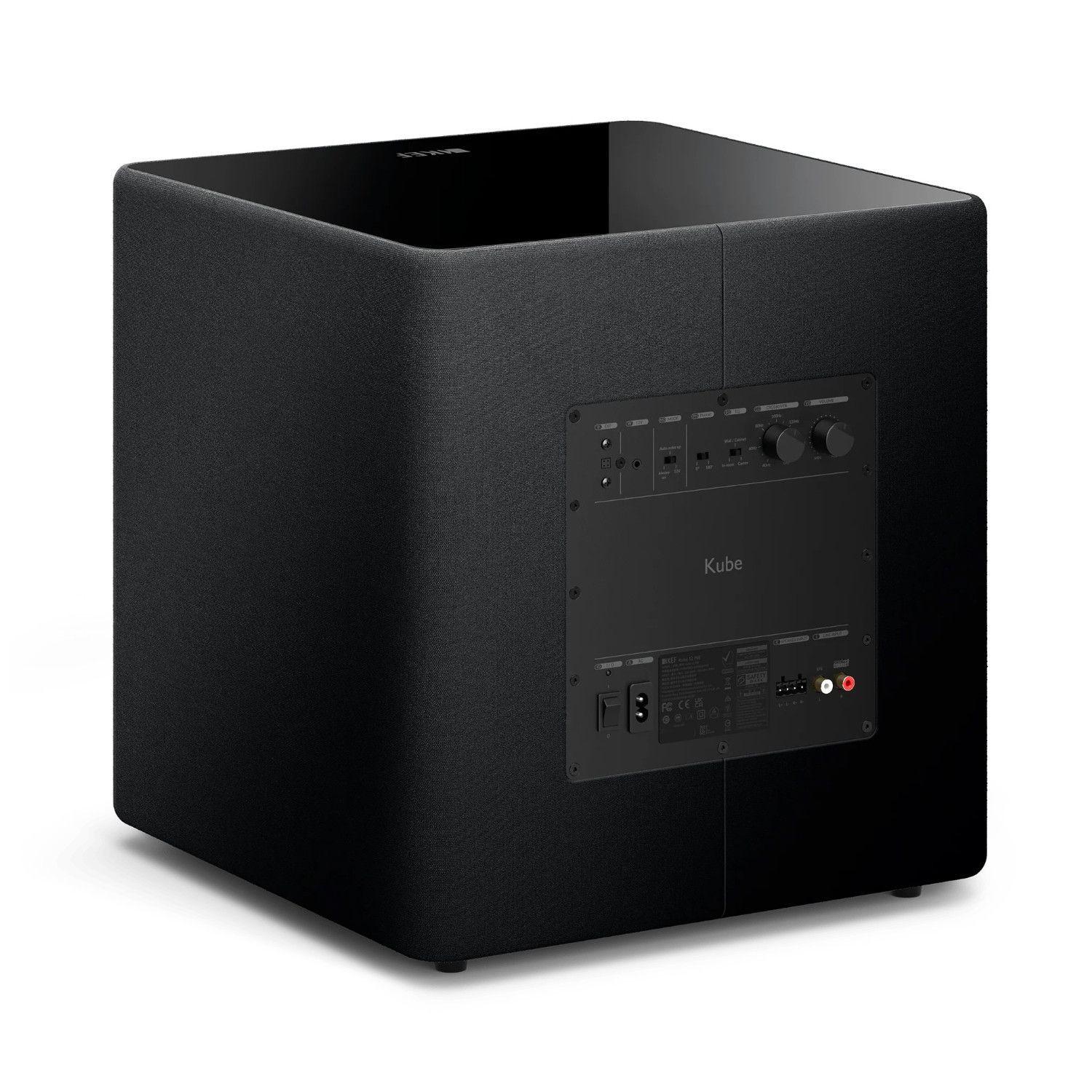 SUBWOOFER ACTIVO KEF DE 12" KUBE12MIEBK-3