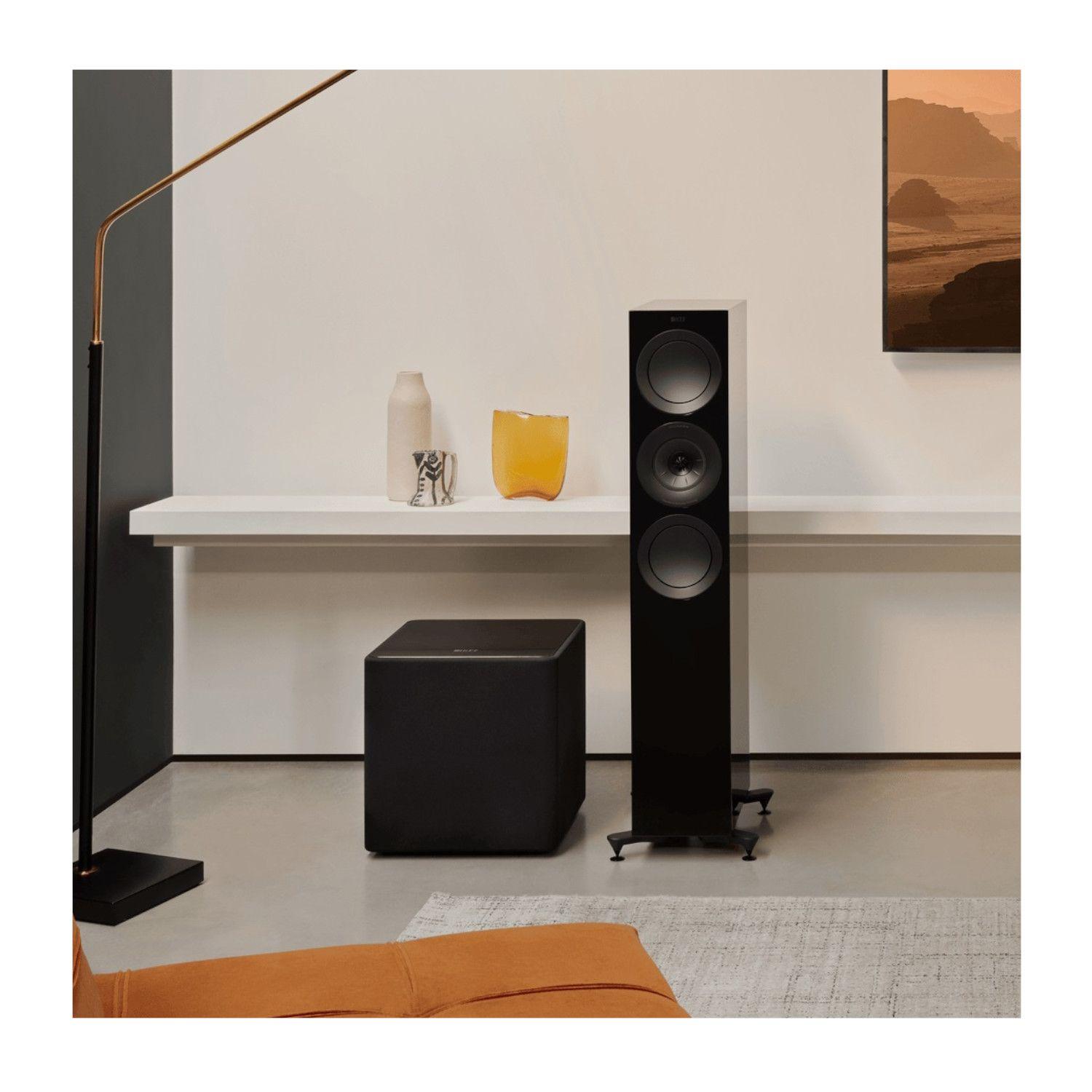 SUBWOOFER ACTIVO KEF DE 12" KUBE12MIEBK-5