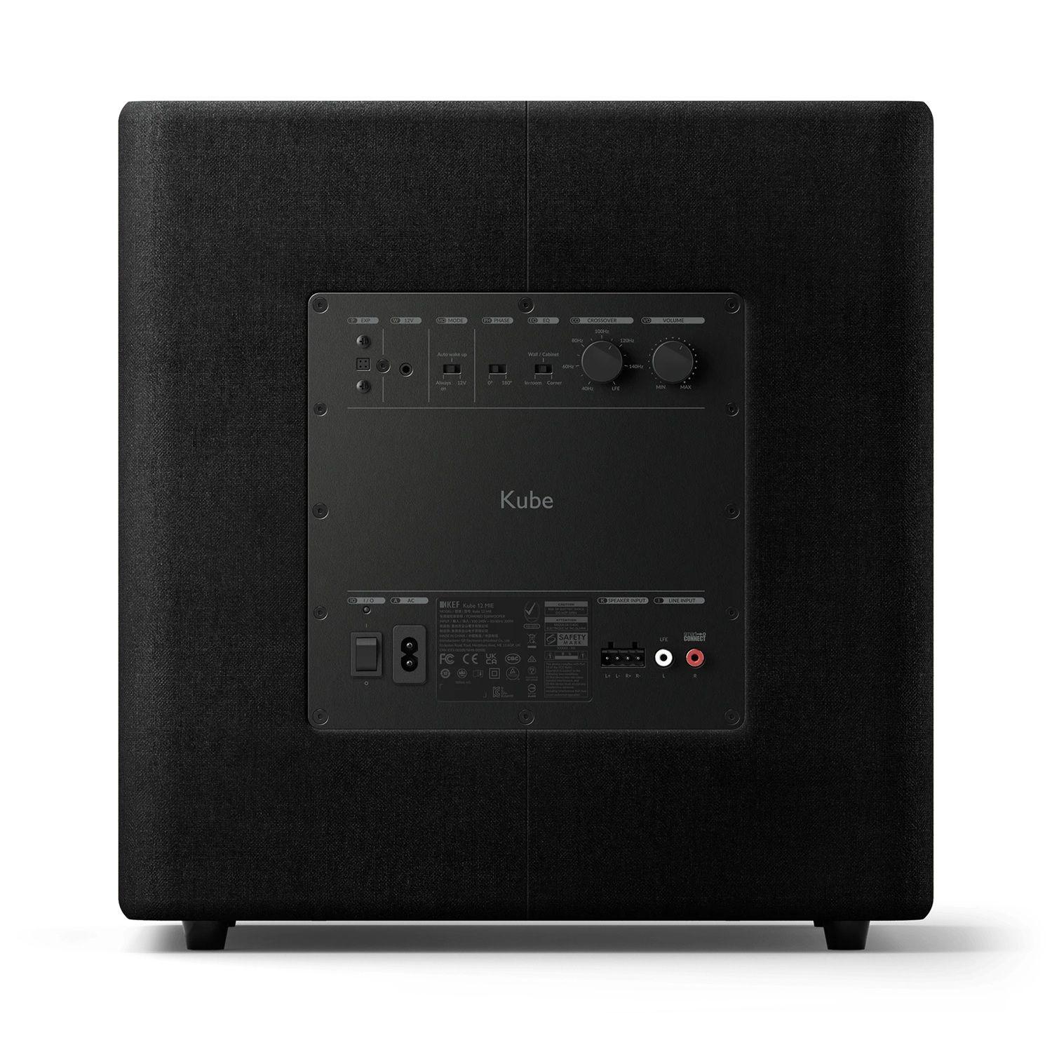 Subwoofer Activo KEF De 8 Pulgadas KUBE8MIEBK-2