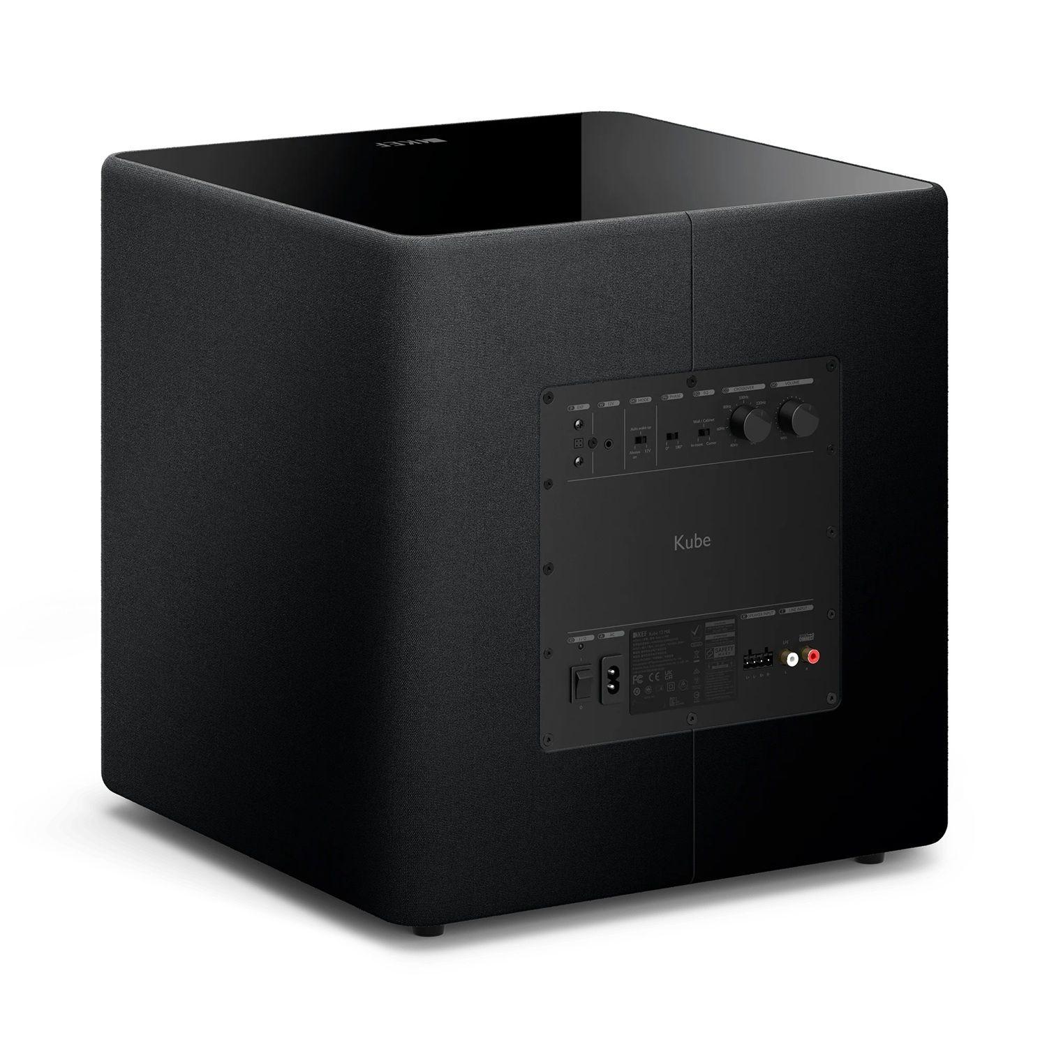 Subwoofer Activo KEF De 8 Pulgadas KUBE8MIEBK-3