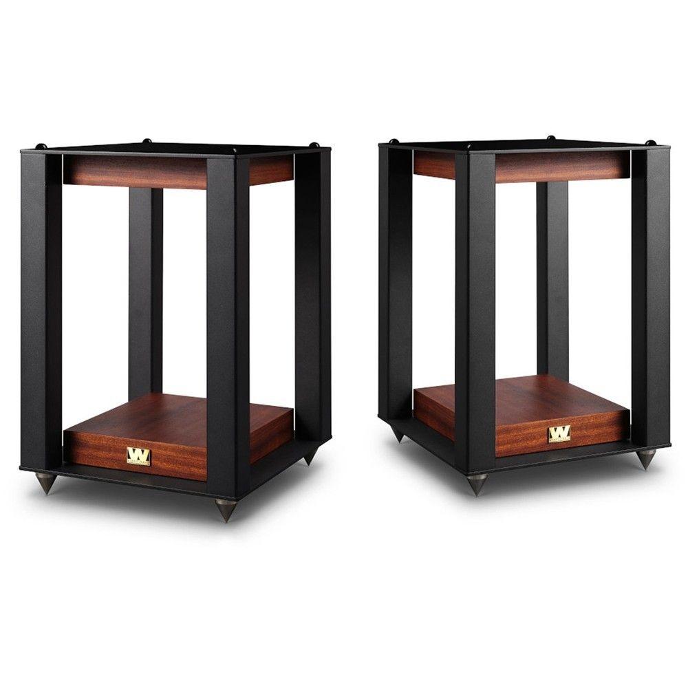 Parlante Bookshelf Con Pedestal Wharfedale Linton Stand-5
