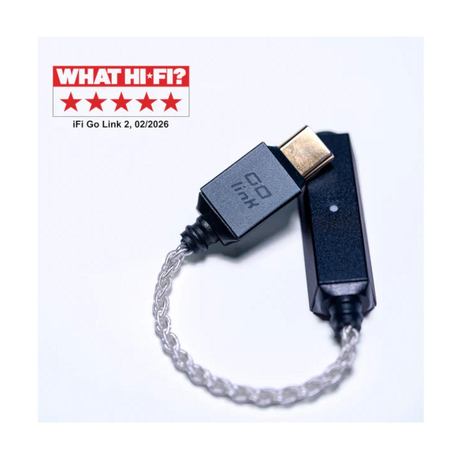 DAC Hi-Res USB-C / Amplificador de Audífonos iFi GO link 2-3