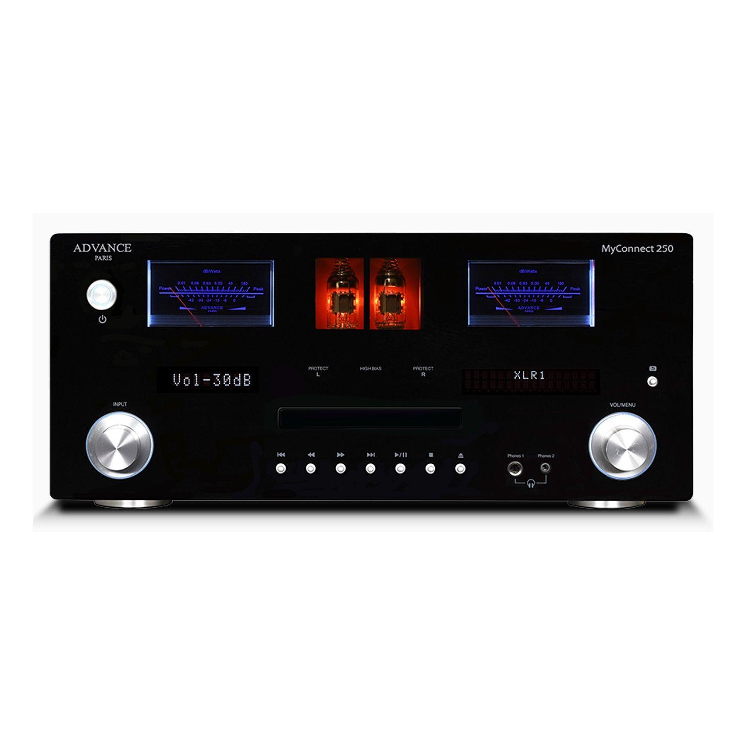Receiver Stereo Híbrido/Streamer/Cd Advance Myconnect 250-0