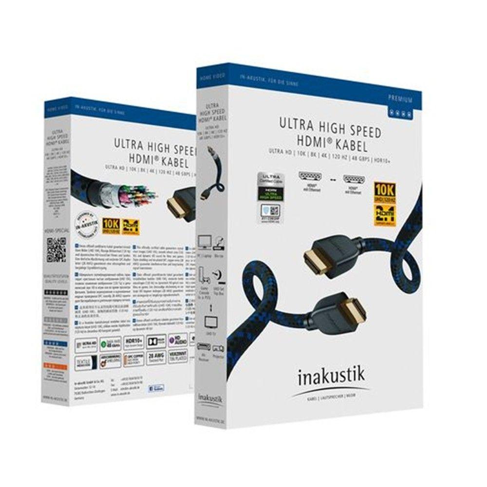 Cable Hdmi 2.1 Premium Inakustik 3 mt-2