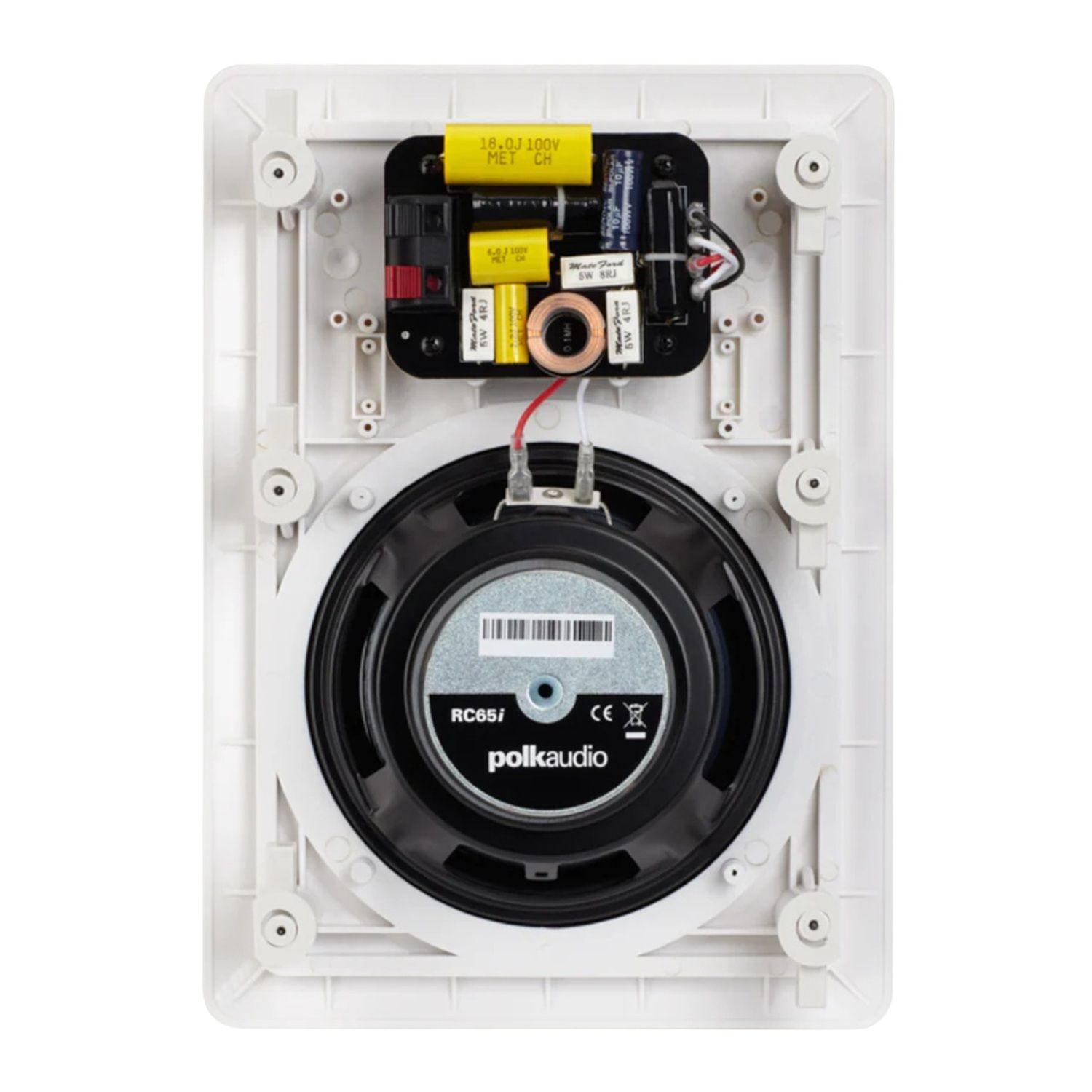 Par de parlantes empotrados rectangular POLKAUDIO RC65I-1