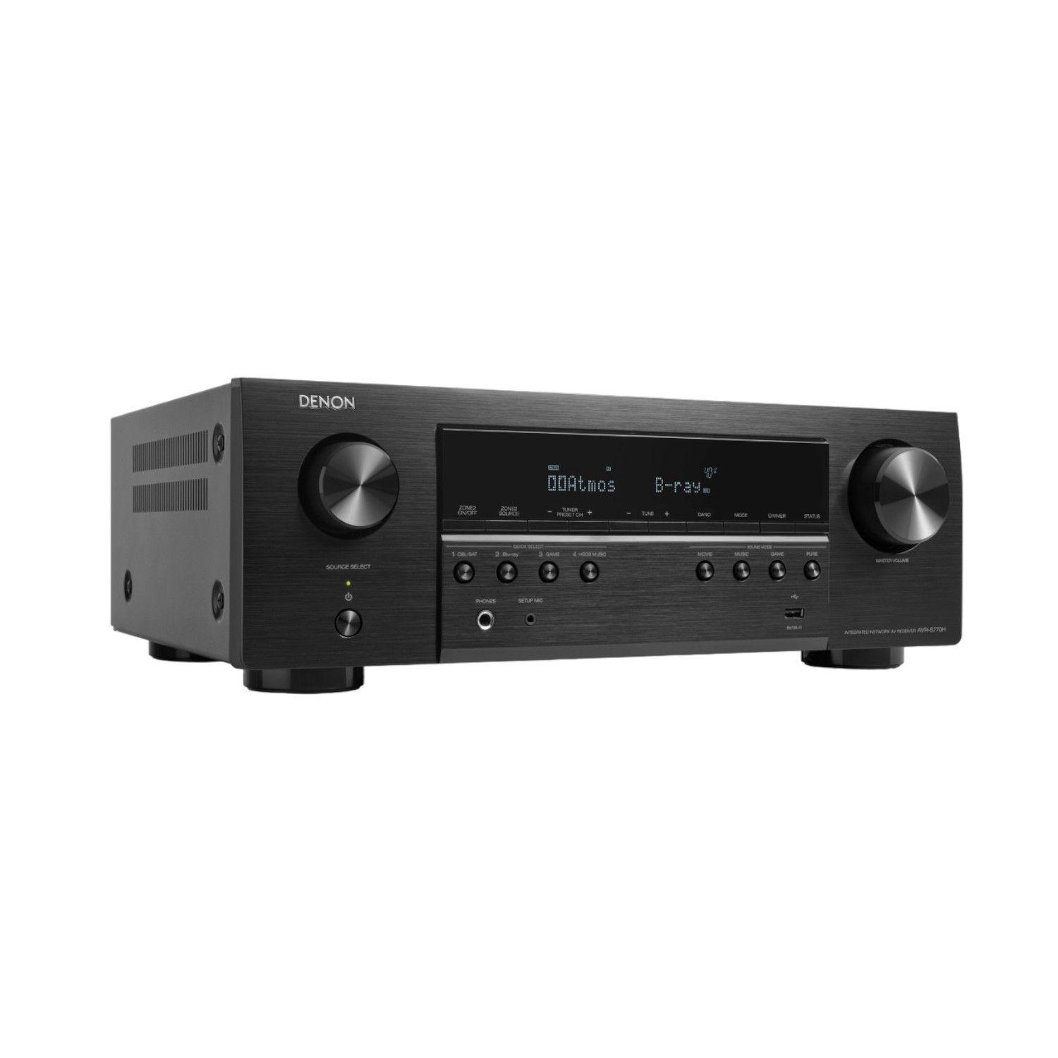 Receiver AV 7.2ch 8k DENON AVRS770HBK-0