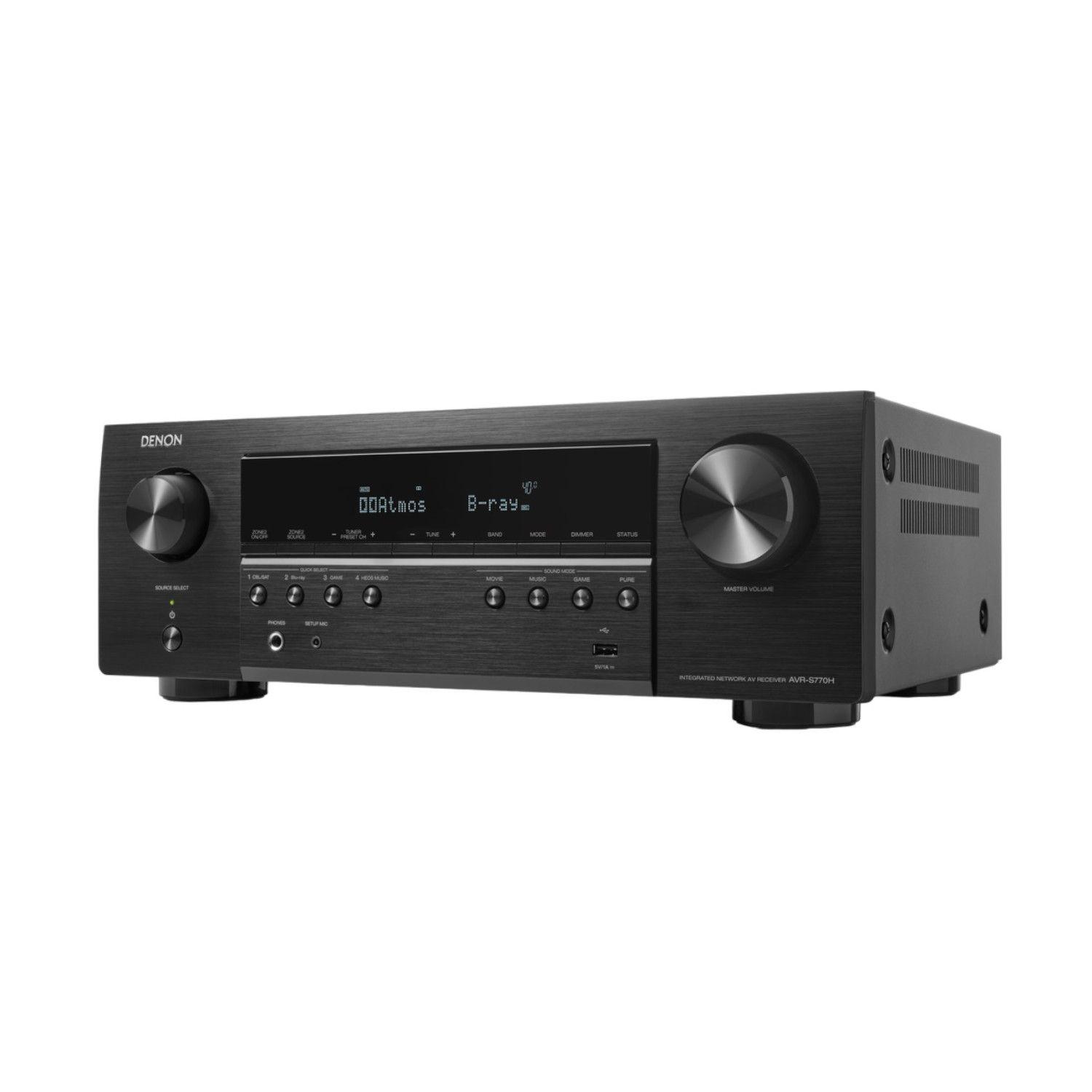 Receiver AV 7.2ch 8k DENON AVRS770HBK-3