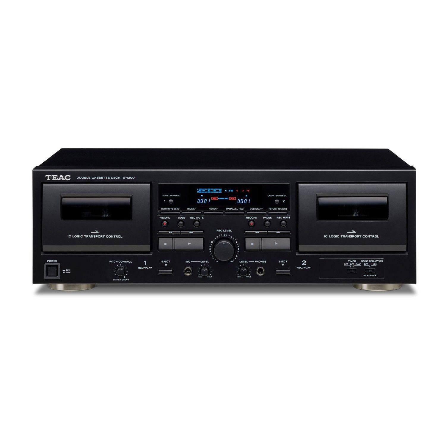 Deck Cassette doble con USB-B TEAC W-1200-0