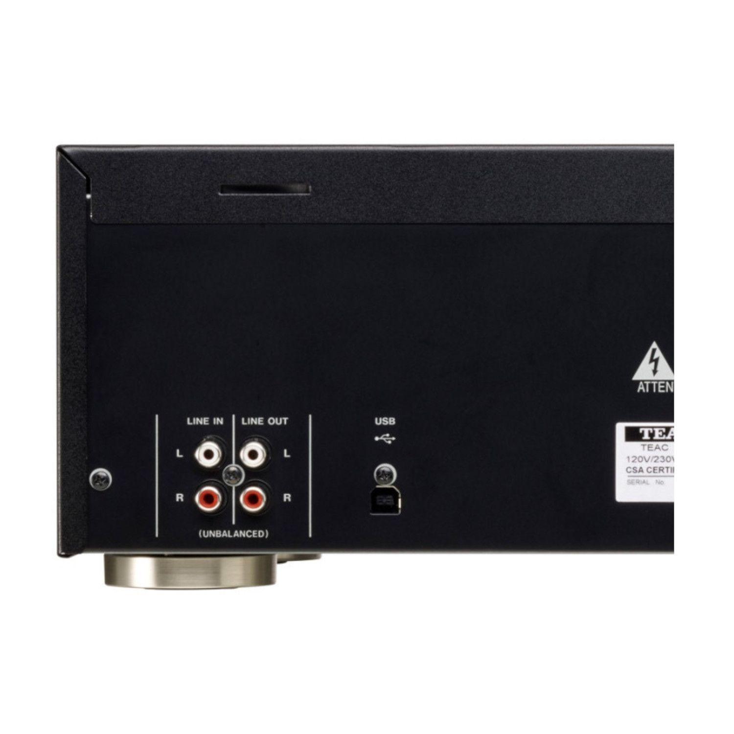 Deck Cassette doble con USB-B TEAC W-1200-4