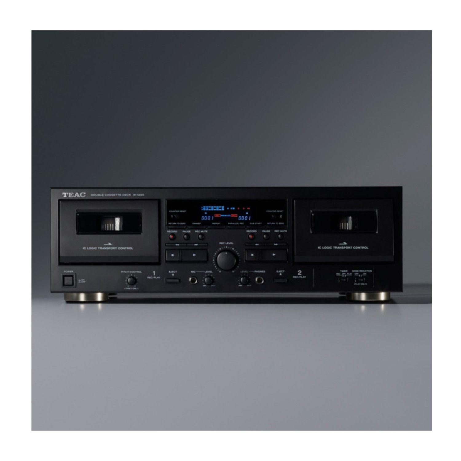 Deck Cassette doble con USB-B TEAC W-1200-6