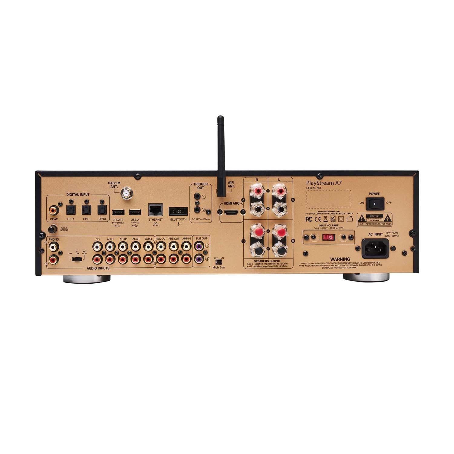 Receiver Stereo Advance Playstream A7-2