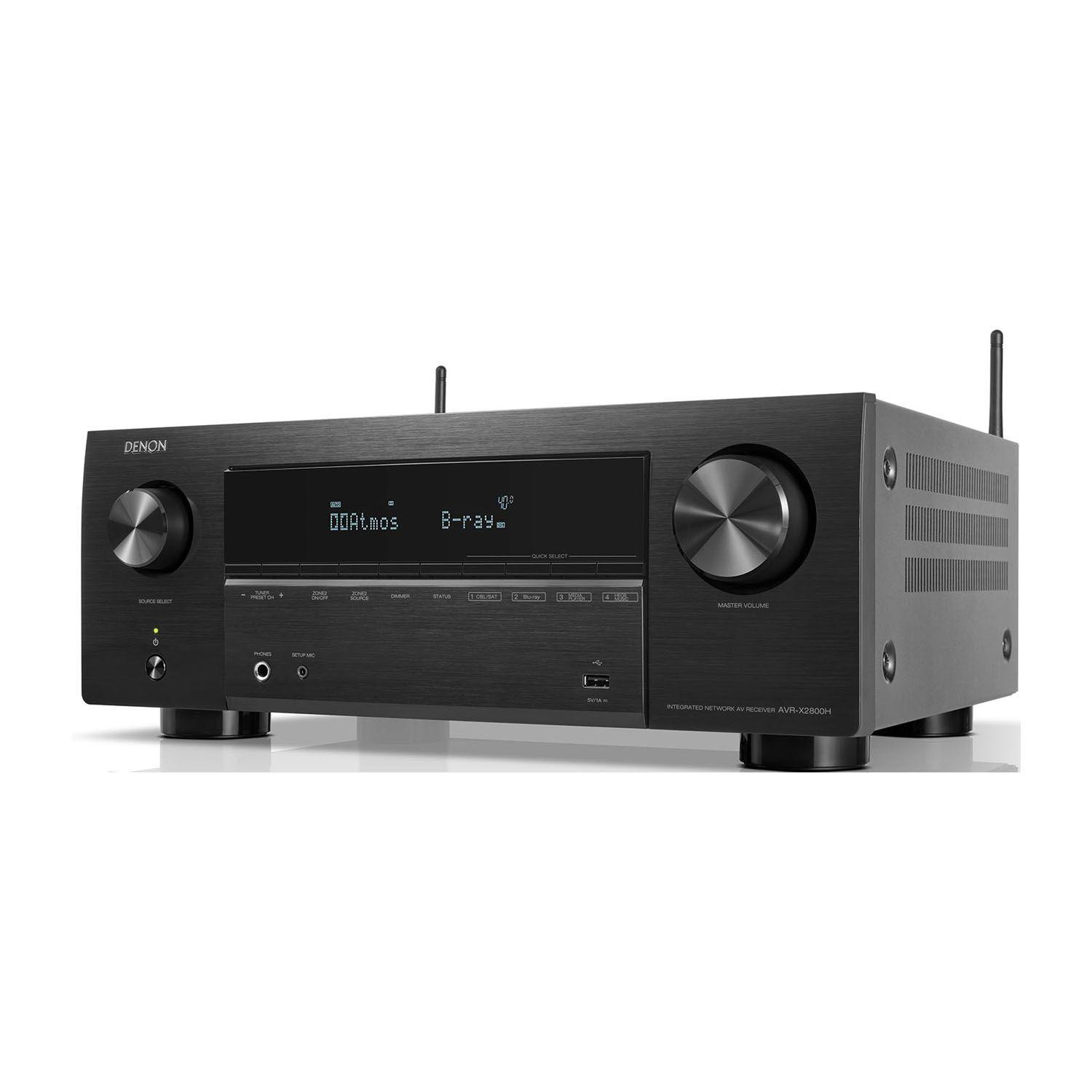 Receiver AV 7.2 CH 8K Denon AVR-X2800H-2