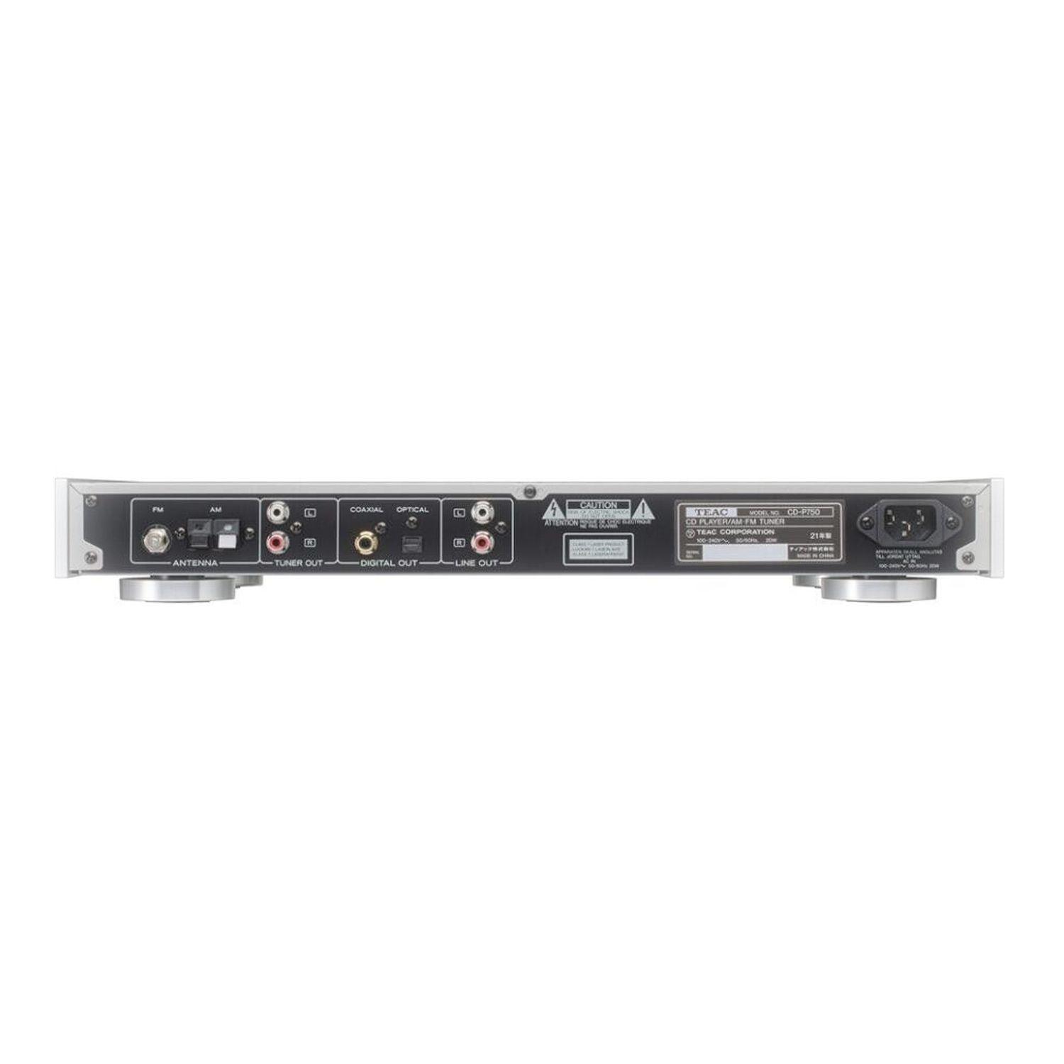Reproductor de CD Y Sintonizador FM Teac CD-P750-1