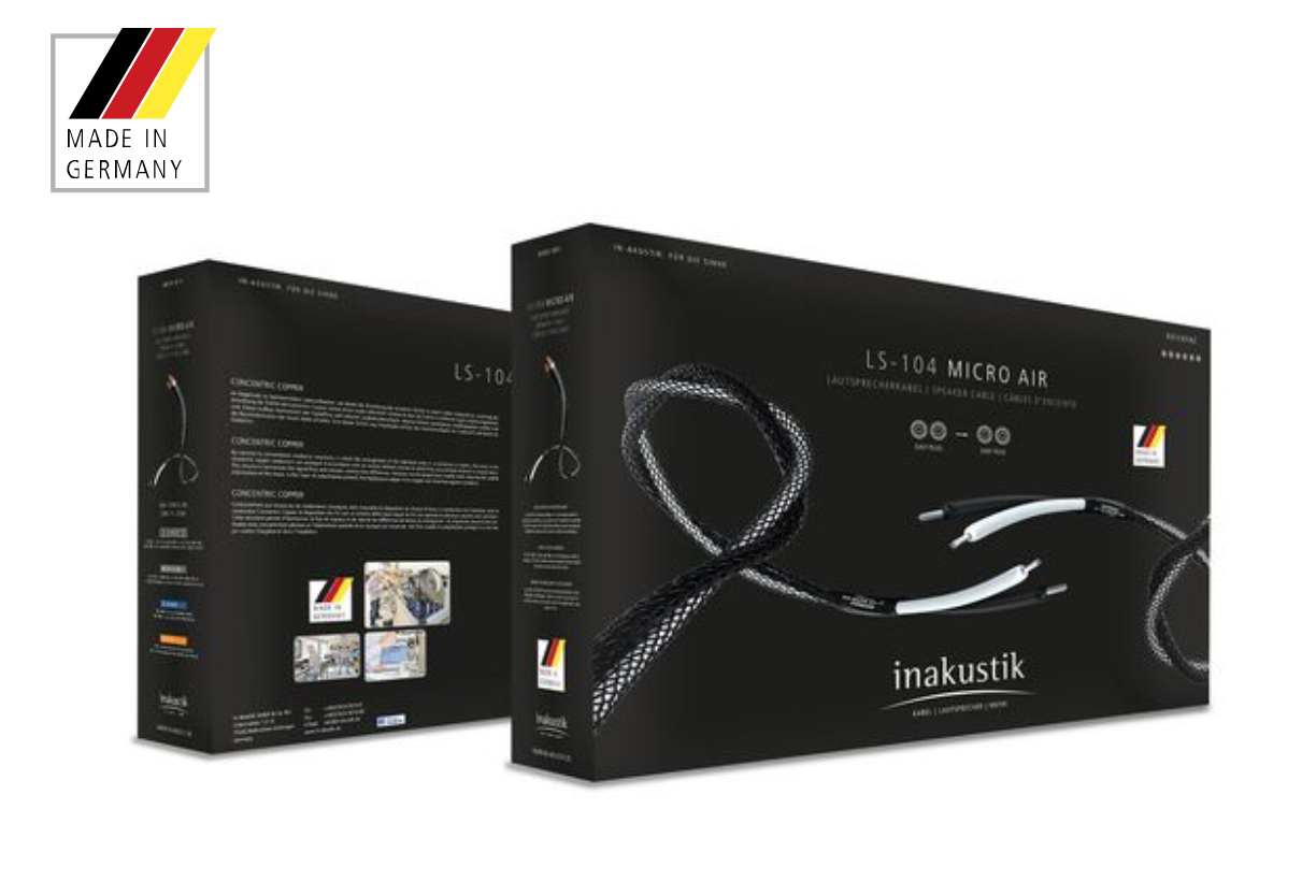 Cable de Parlante Referenz Ls-104 Micro Air Inakustik Spade-3