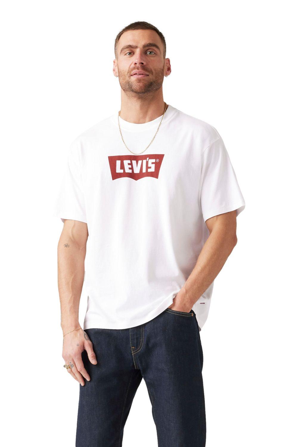 Polera Hombre Vintage Bw Graphic Tee Blanco Levis 000RY-0000-0