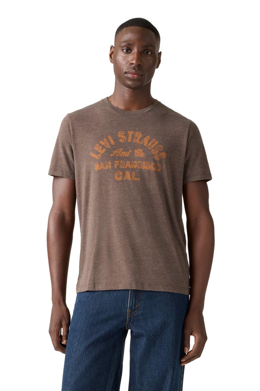 Polera Hombre Graphic Crewneck Tee Café Levis 22491-1984-0