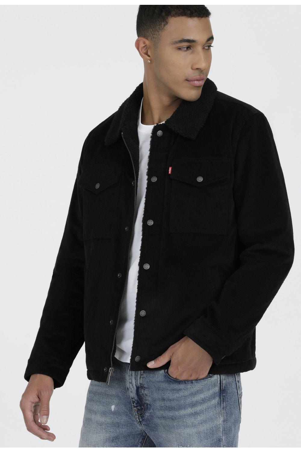 Chaqueta Hombre Regular Fit GIII Negro Levis 59491-0330-3
