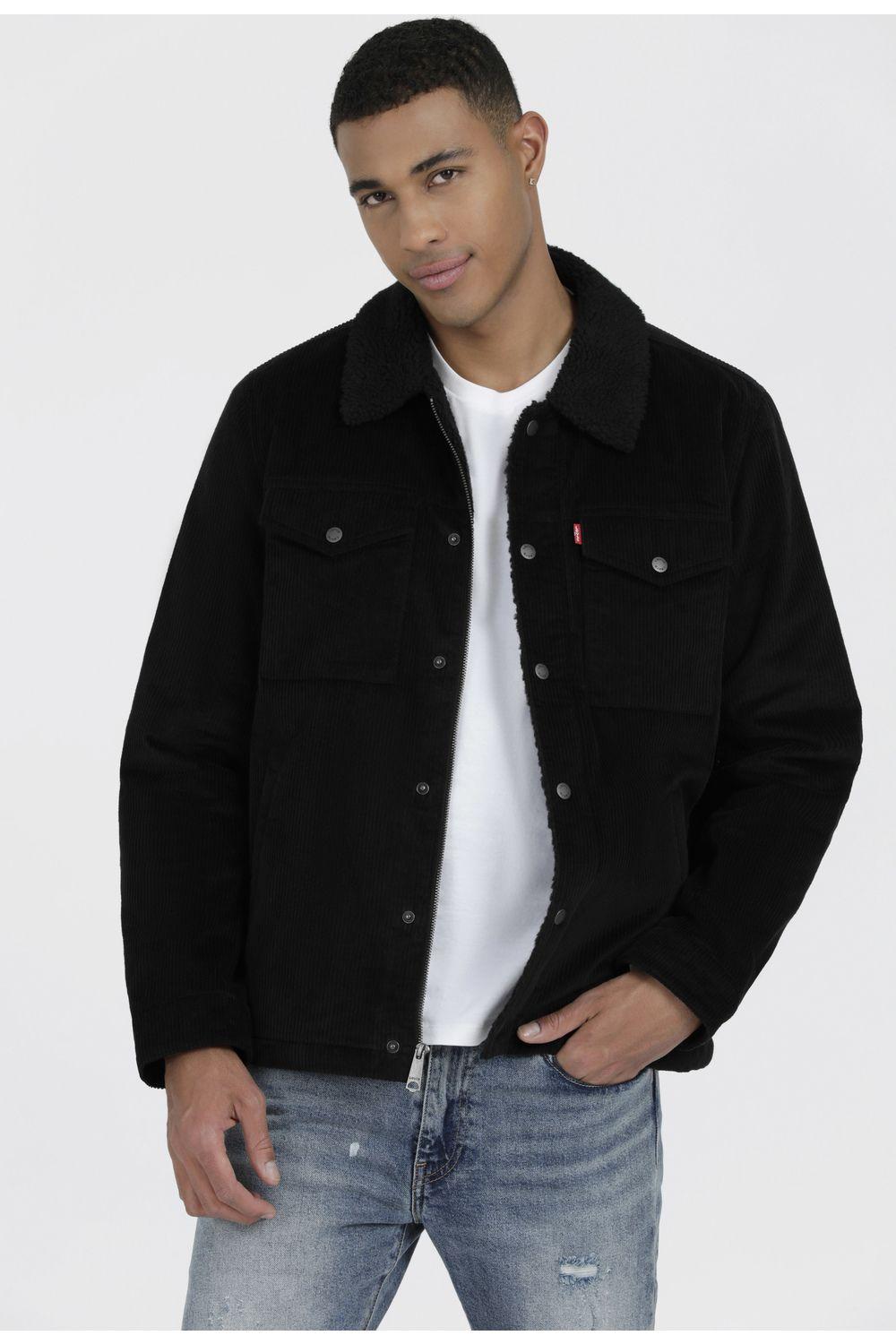 Chaqueta Hombre Regular Fit GIII Negro Levis 59491-0330-4