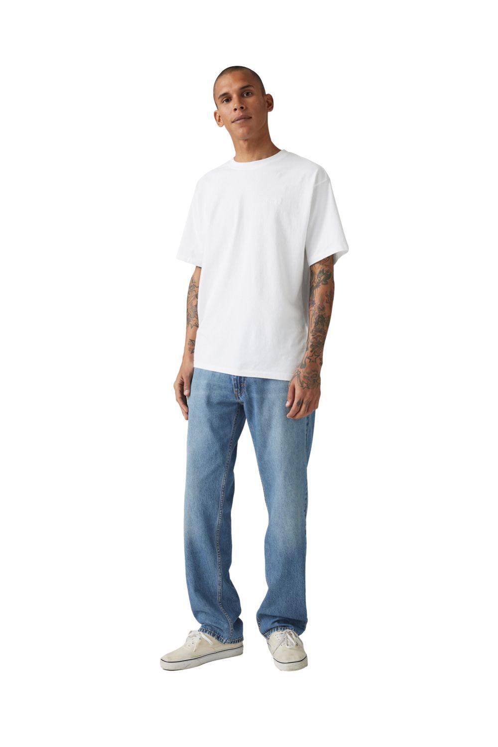 Jeans Hombre 555 Relaxed Straight Azul Levis A7223-0014-3