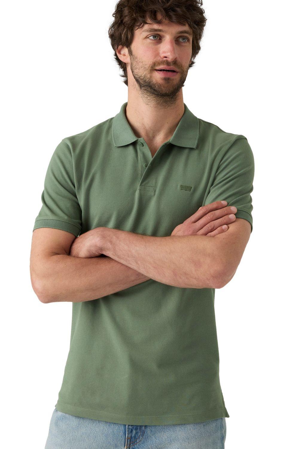 Polera Hombre Slim Housemark Polo Verde Levis A4842-0094-2