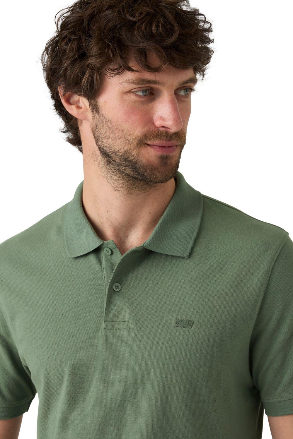 Polera Hombre Slim Housemark Polo Verde Levis A4842-0094-3