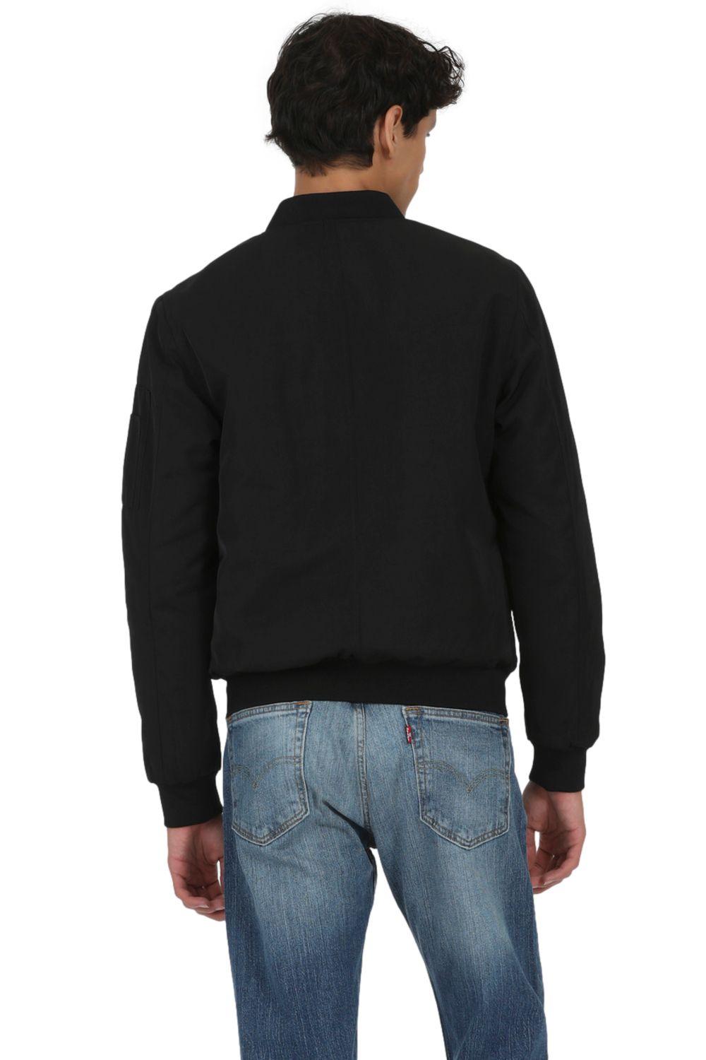 Chaqueta Hombre Bomber Logo Mini Batwing Negro Levis 59491-0154-2