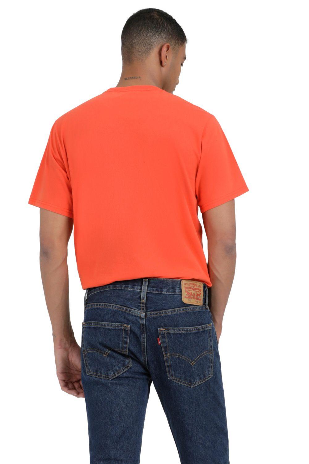 Polera Hombre Manga corta mini Batwing Rojo Levis 16143-0958-2