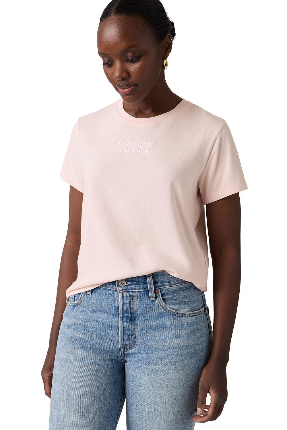 Polera Mujer Favorite Tee Rosado Levis 005GV-0018-2