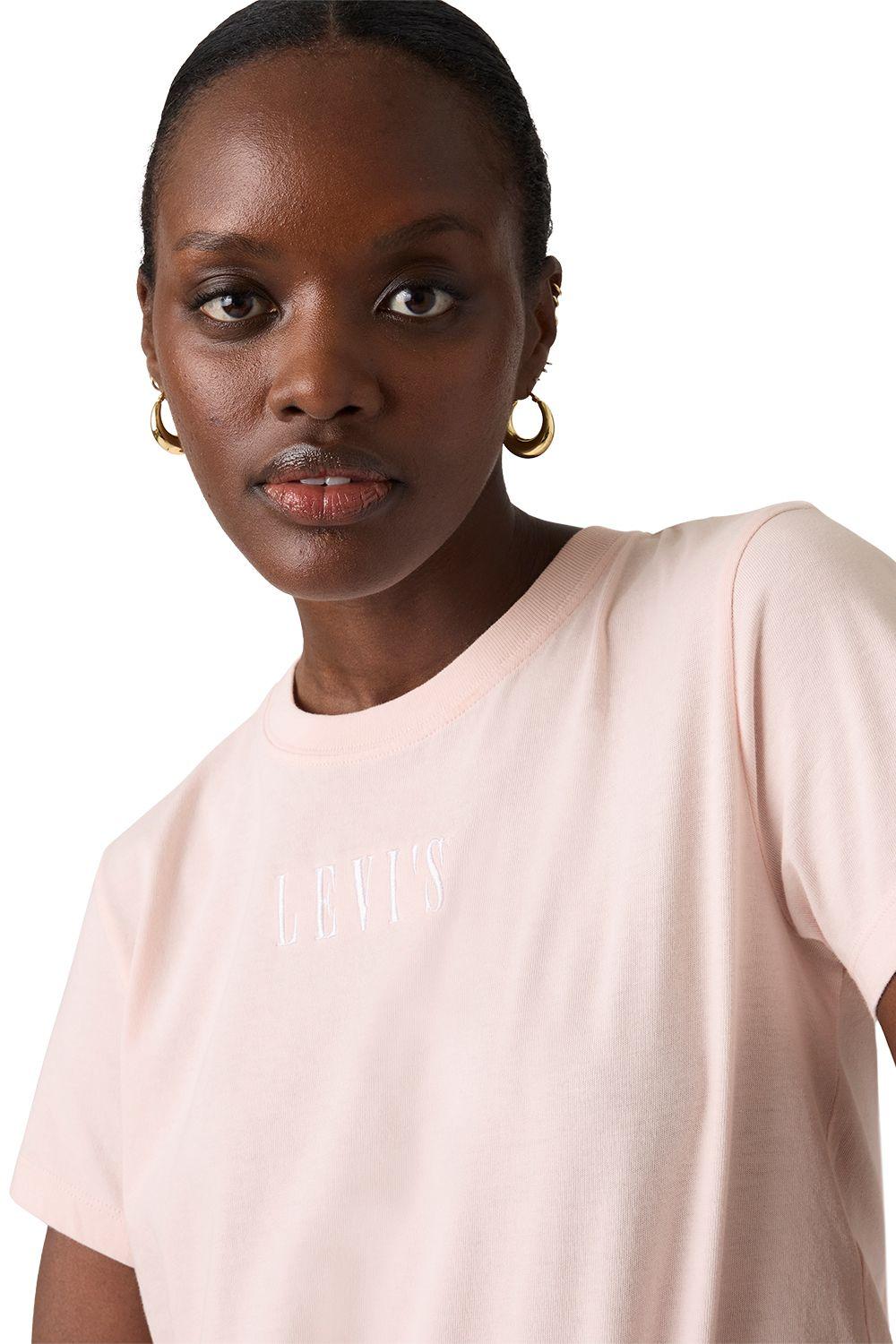 Polera Mujer Favorite Tee Rosado Levis 005GV-0018-3