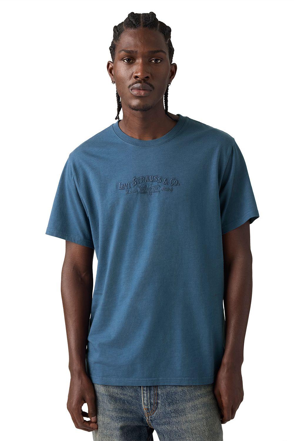 Polera Hombre Relaxed Fit Tee Azul Levis 16143-2379-2