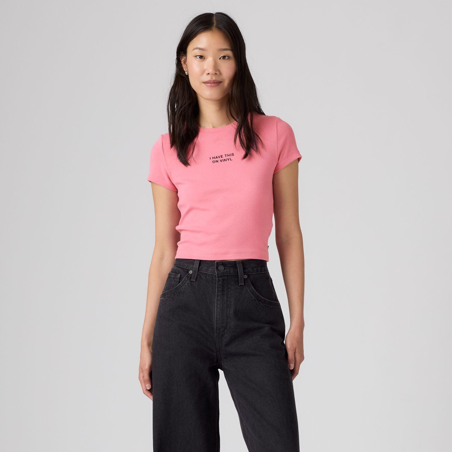 Polera Mujer Essential Baby Tee Rosado Levis 008CH-0011-0