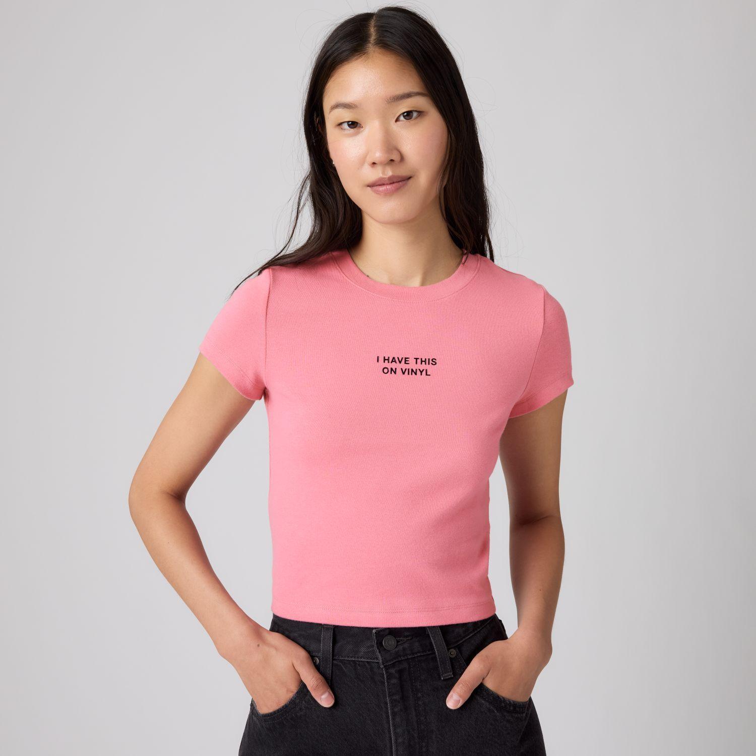 Polera Mujer Essential Baby Tee Rosado Levis 008CH-0011-2