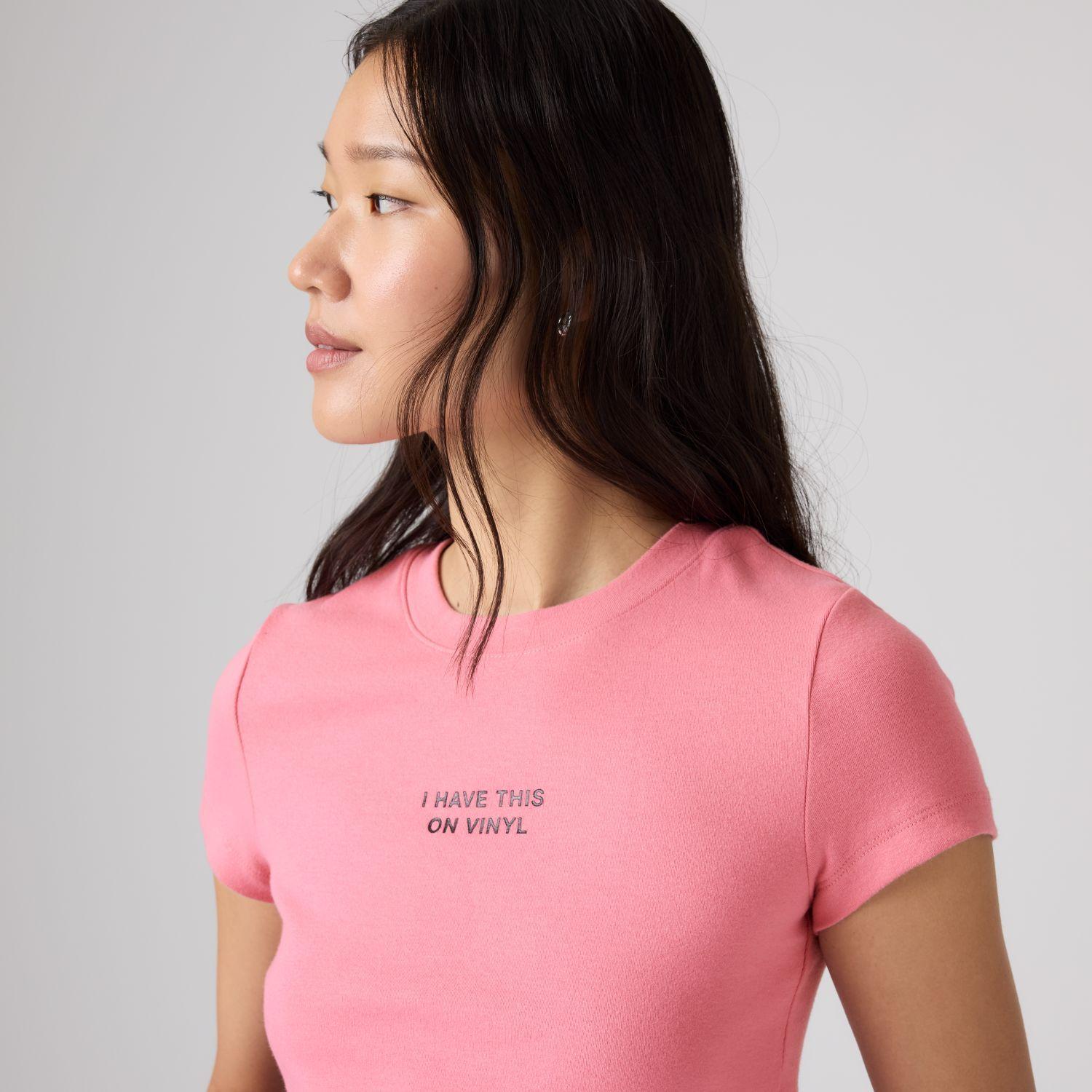 Polera Mujer Essential Baby Tee Rosado Levis 008CH-0011-3