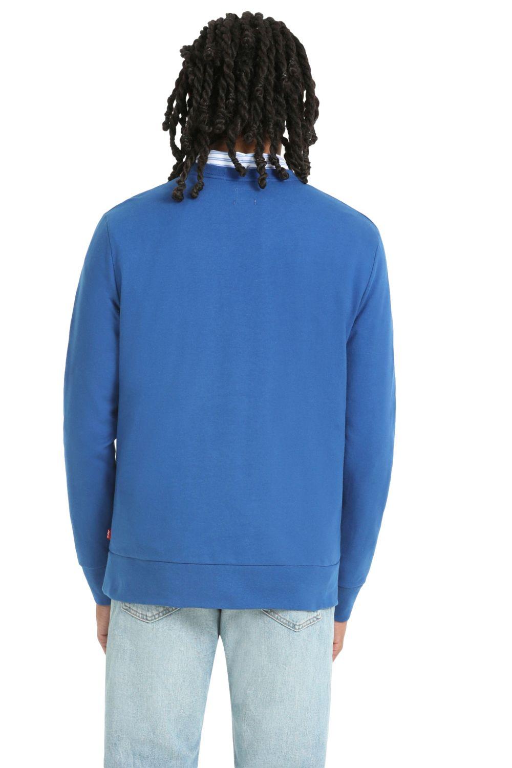 Polerón Hombre Regular Fit Box Tab Azul Levis 38796-0179-2
