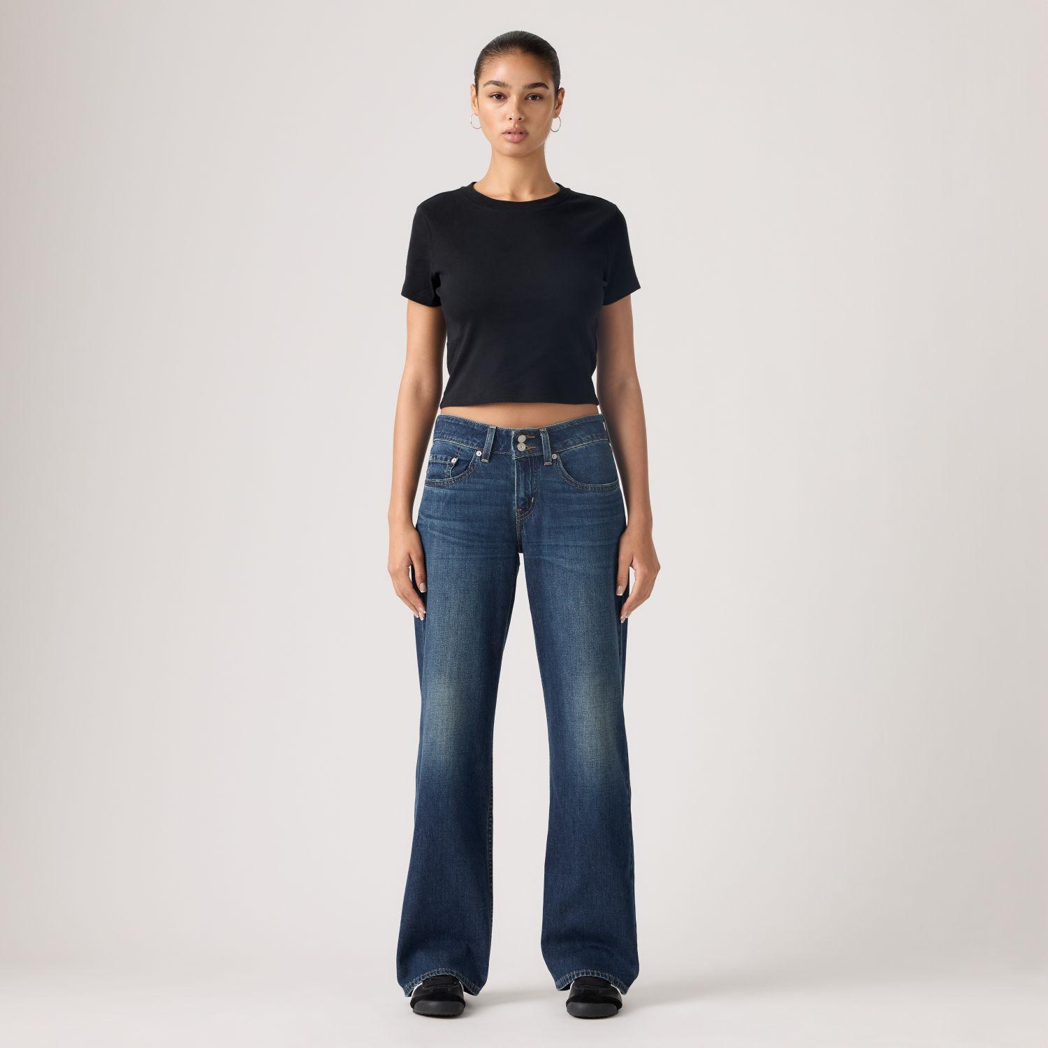Jeans Mujer Superlow Loose Azul Levis A7498-0029-3