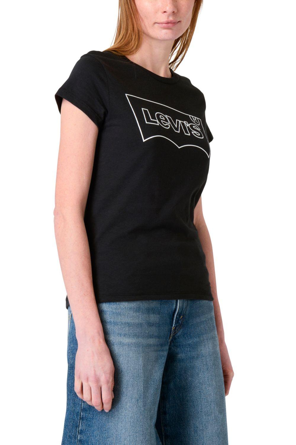 Polera Mujer Regular Fit Negro Levis 17369-2965-3